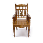 Nola Carved Armchair — view 1