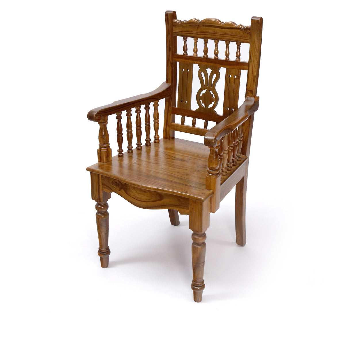Nola Carved Armchair — view 2