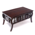 Maeve Carved Black Coffee Table — view 1