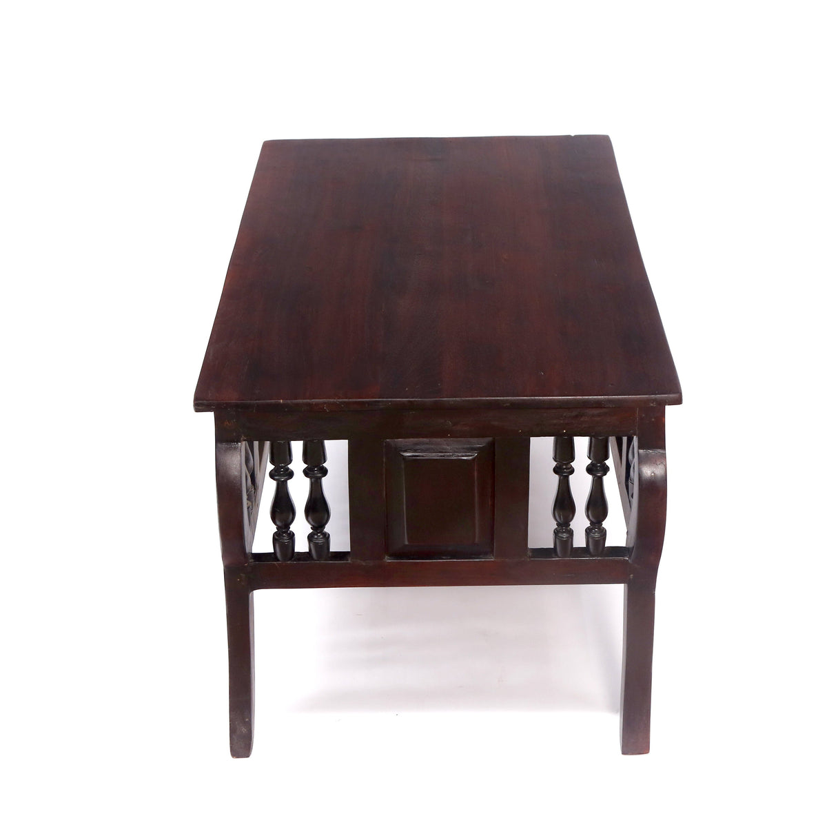 Maeve Carved Black Coffee Table — view 4