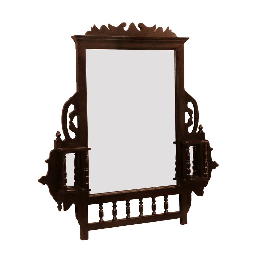 Primrose Carved Wall Mirror — view 1