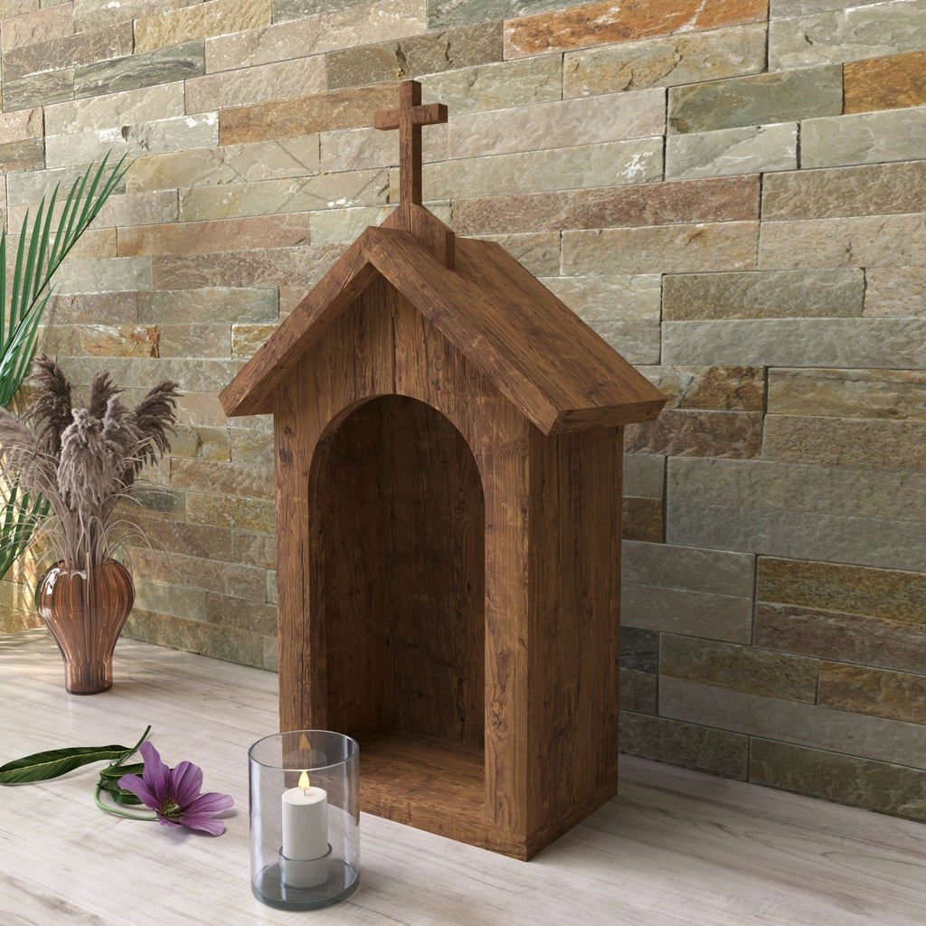 Faye Arched Rustic Altar — view 1