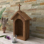 Faye Arched Rustic Altar — view 1