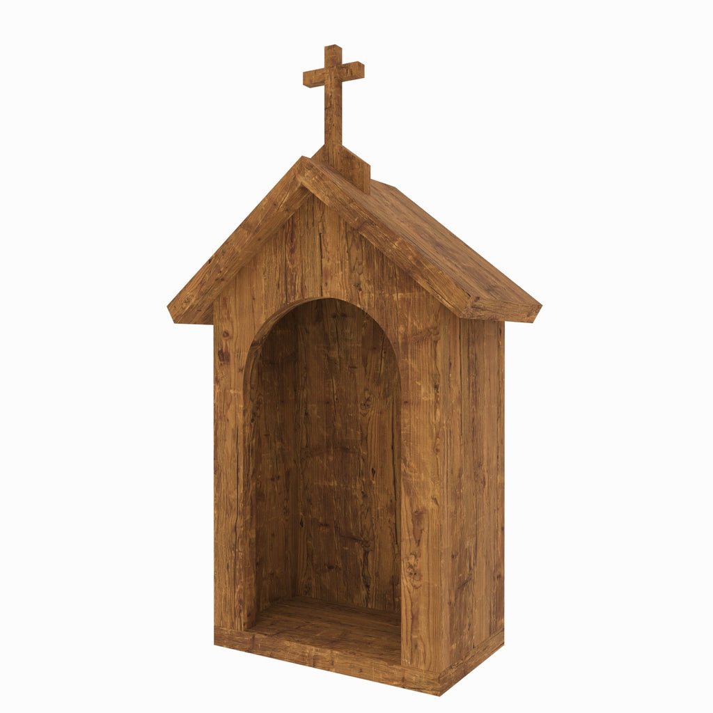 Faye Arched Rustic Altar — view 2