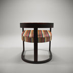Laurel Round Curved Armchair — view 4