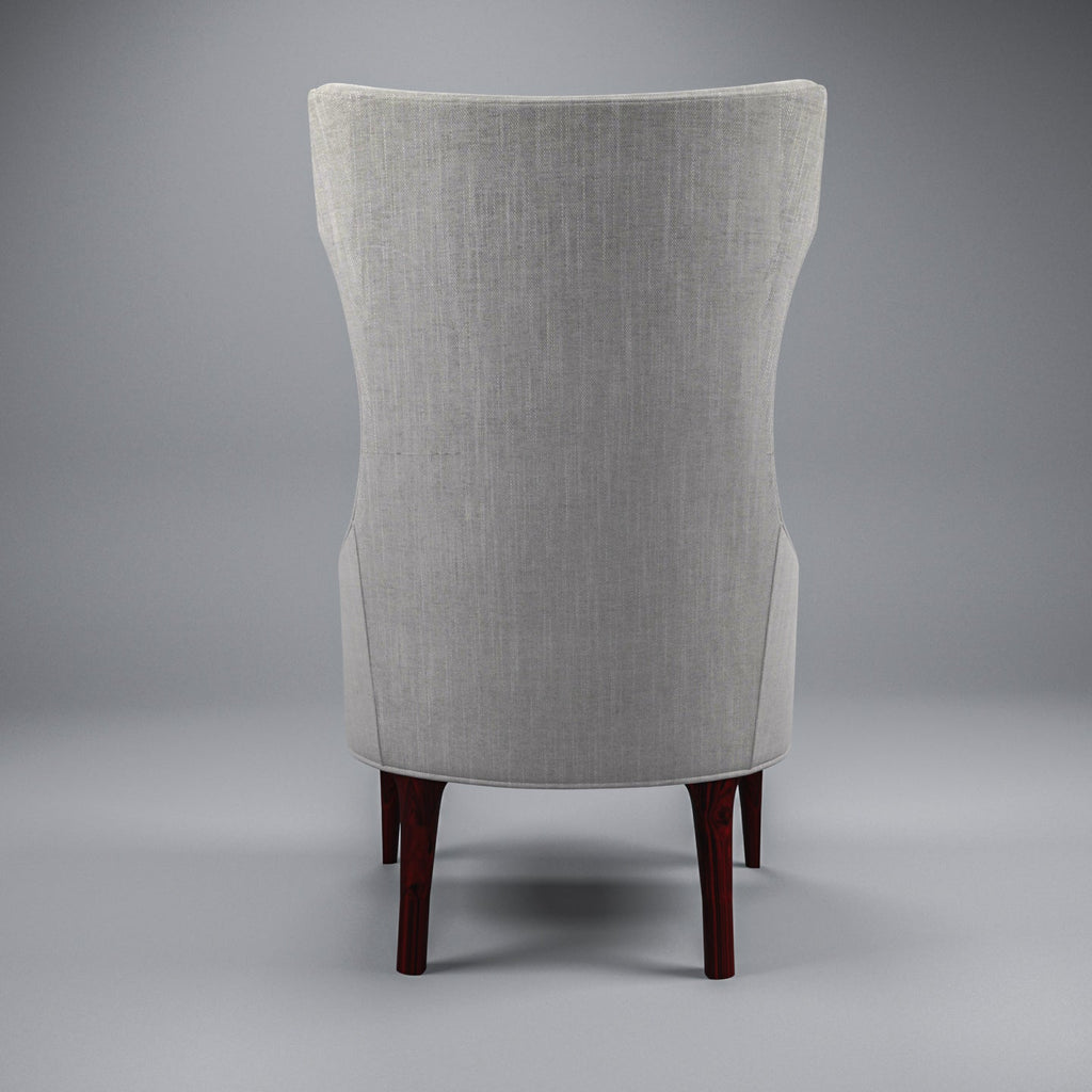 Calla White Armchair — view 4