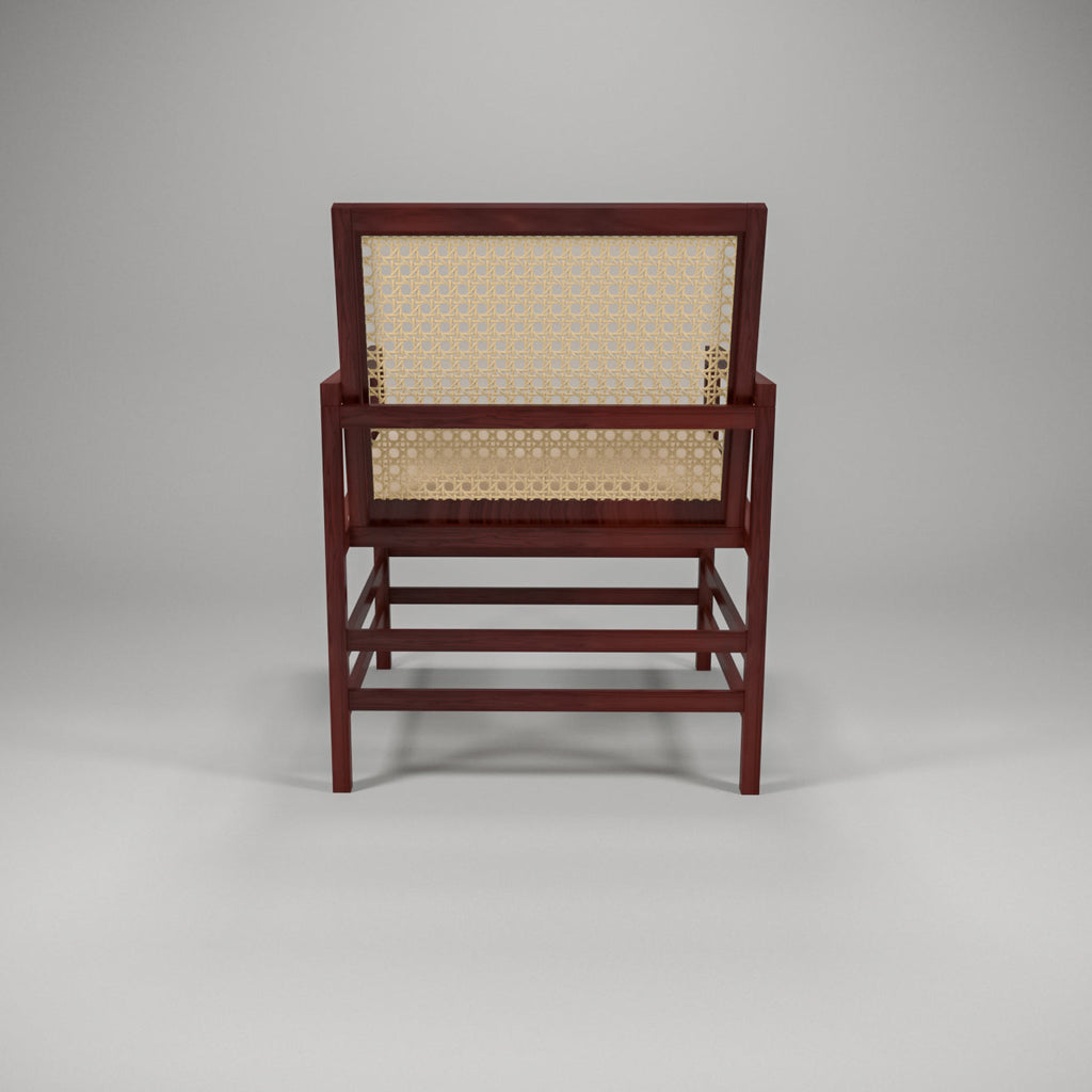 Elara Solid Wood Armchair — view 2