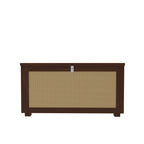 Calista Cane Panelled Storage Cabinet — view 2