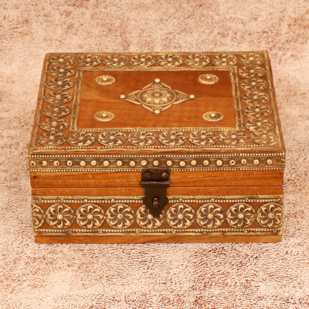 Sage Solid Wood Storage Box — view 5