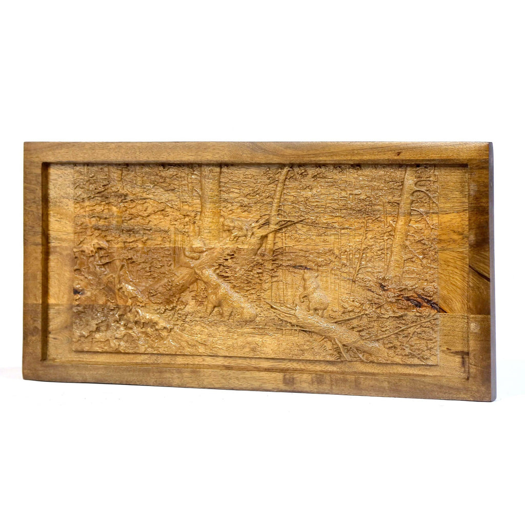 Petra Solid Wood Wall Panel — view 1