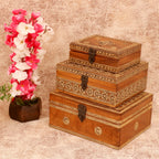 Sage Solid Wood Storage Box — view 1
