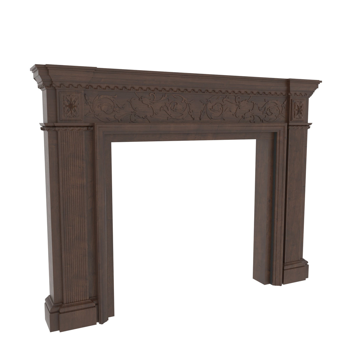 Aveline Carved Fireplace Mantel — view 2