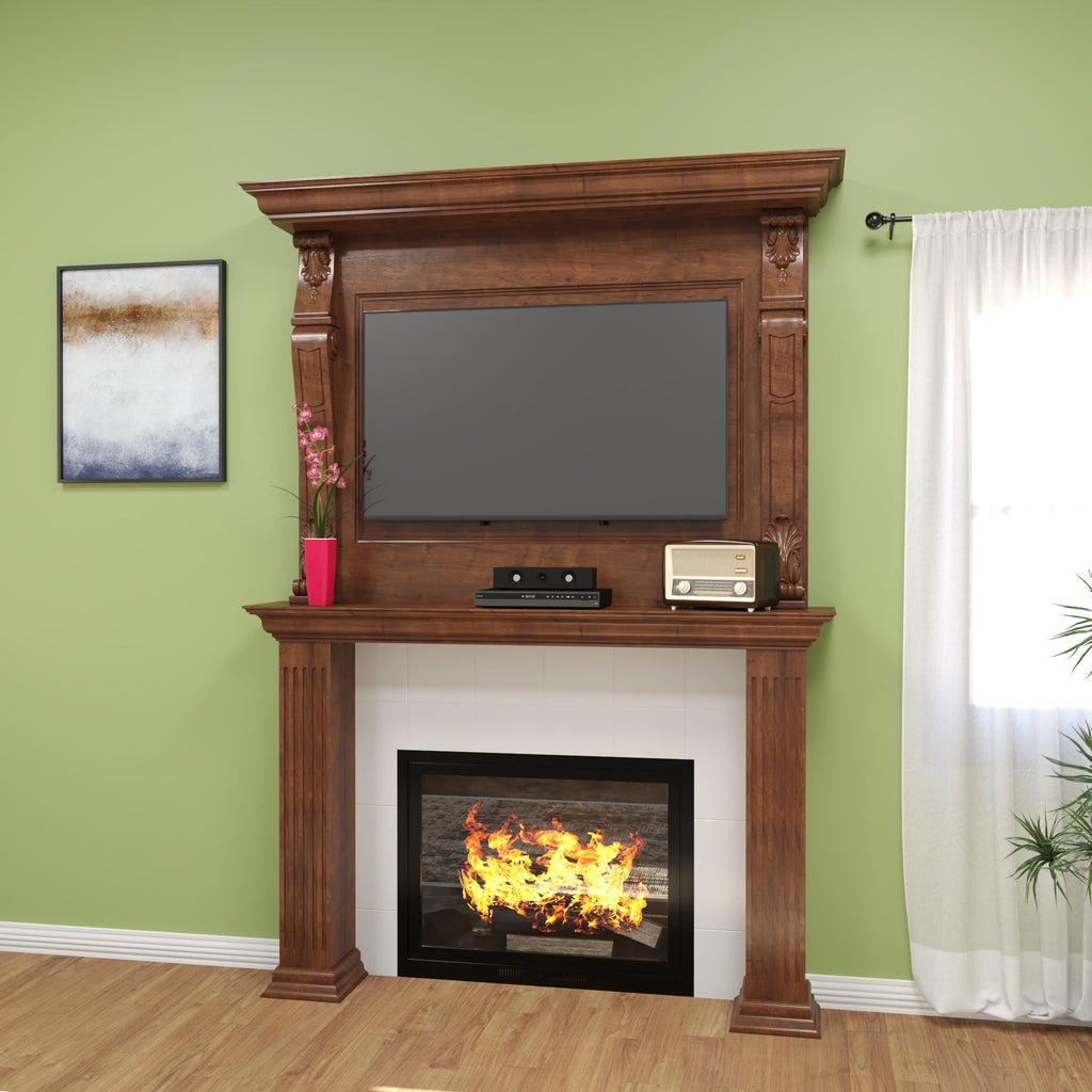 Bellamy Solid Wood TV Unit — view 1