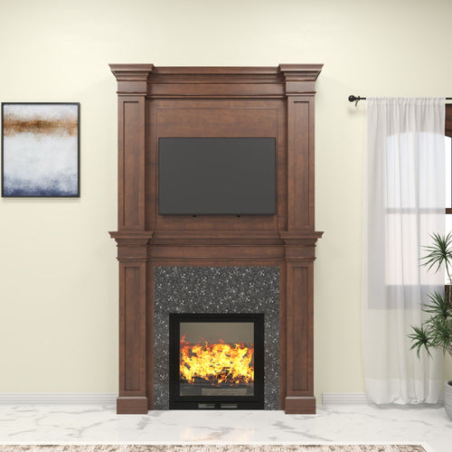 Aurelia Panelled Fireplace Mantel — view 1