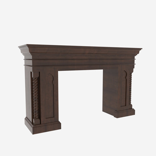 Arden Solid Wood TV Unit — view 2
