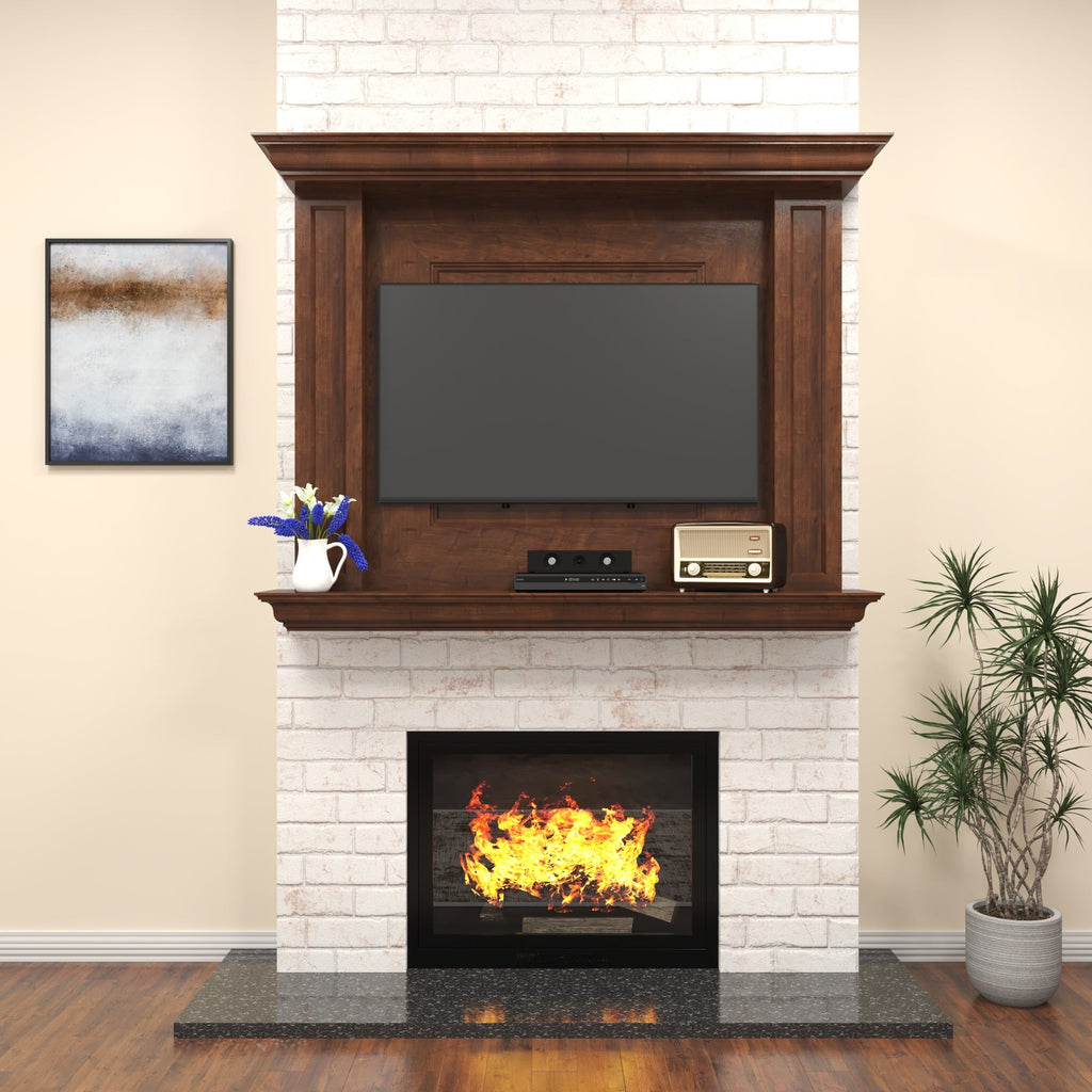 Aveline Solid Wood TV Unit — view 1