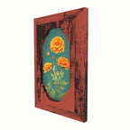 Dalia Floral Rustic Wall Panel — view 3