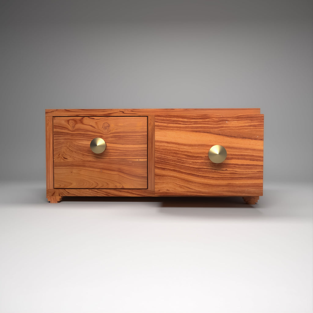 Cleo Solid Wood 2 Drawer Desktop Chest - product image 2