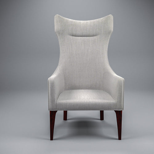 Calla White Armchair — view 2