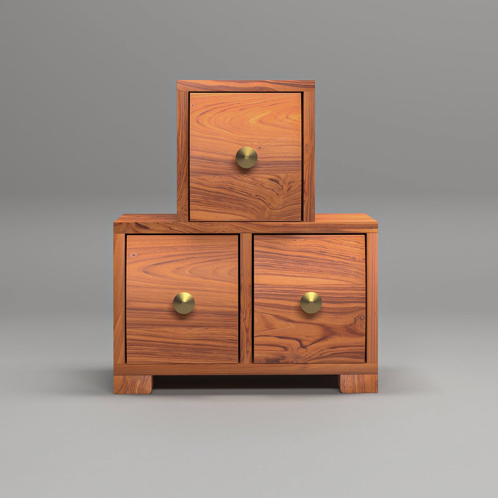 Etta Solid Wood Tiered 3 Drawer Chest - product image 2