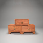 Tiernan Solid Wood Tiered 3 Drawer Chest - product image 2