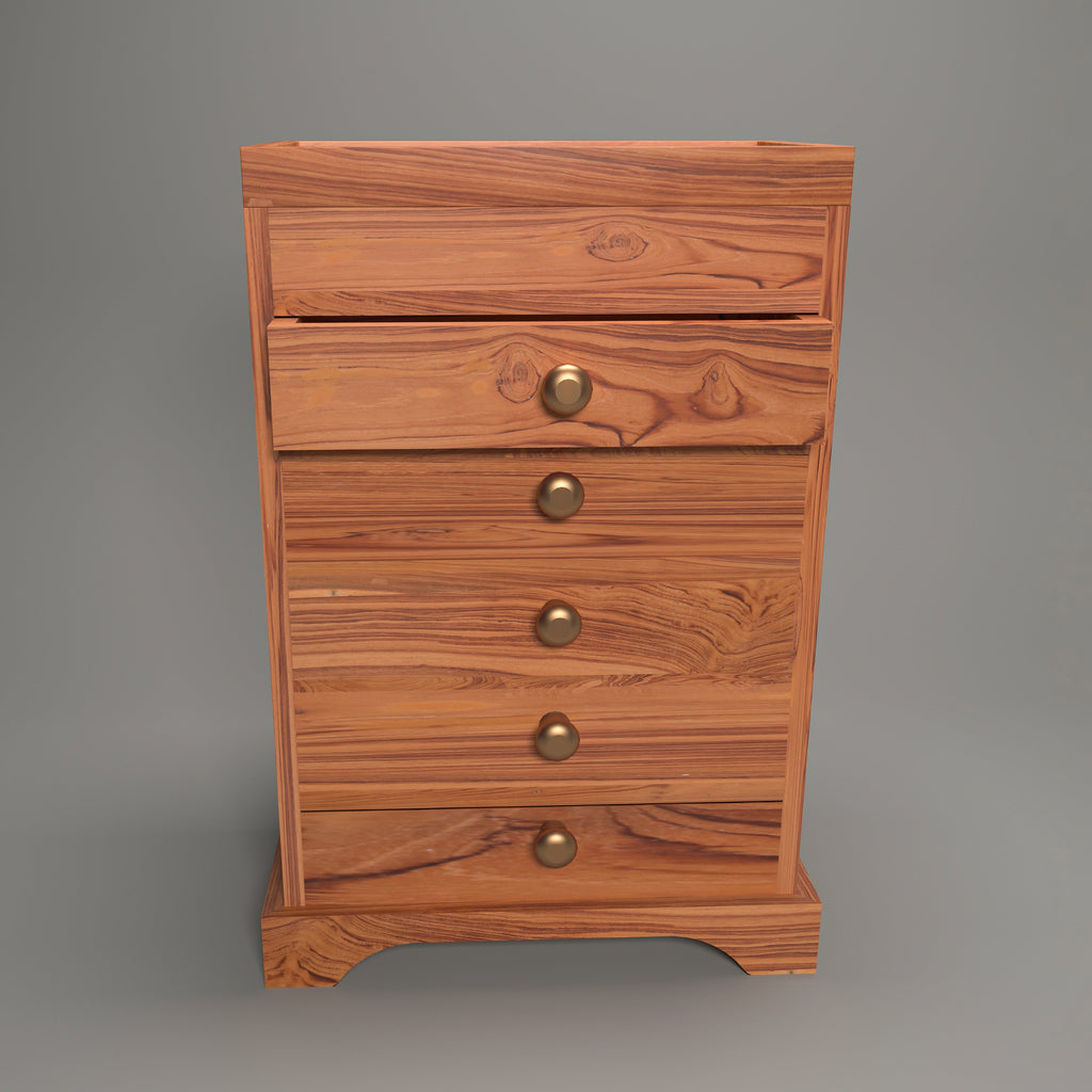 Jolie Solid Wood 6 Compartment Jewellery Chest - product image 2