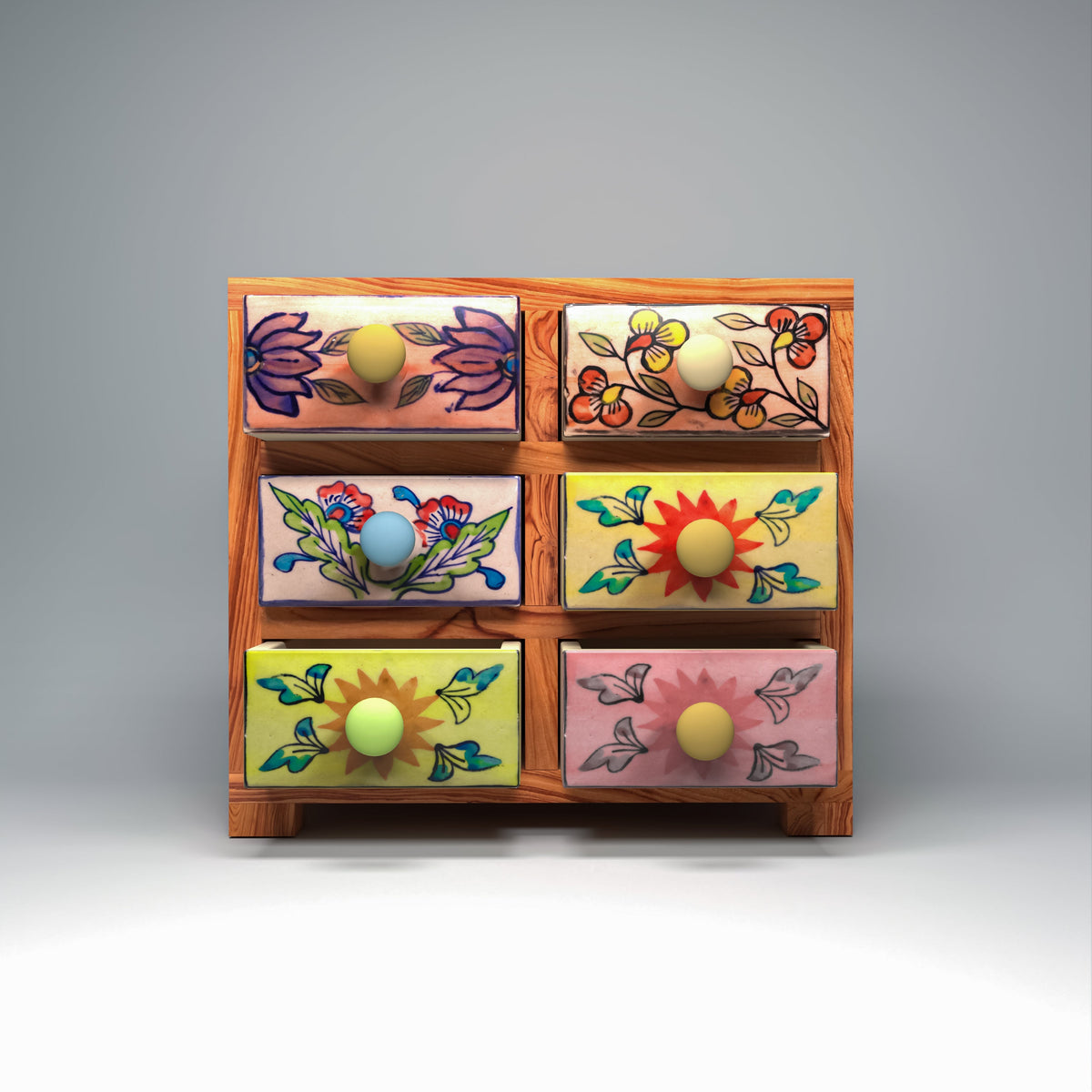 Dara 6 Drawer Ceramic Chest - product image 2