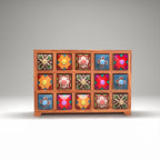 Mira 15 Drawer Ceramic Chest - Natural - product image 2