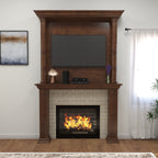 Briar Solid Wood TV Unit — view 1
