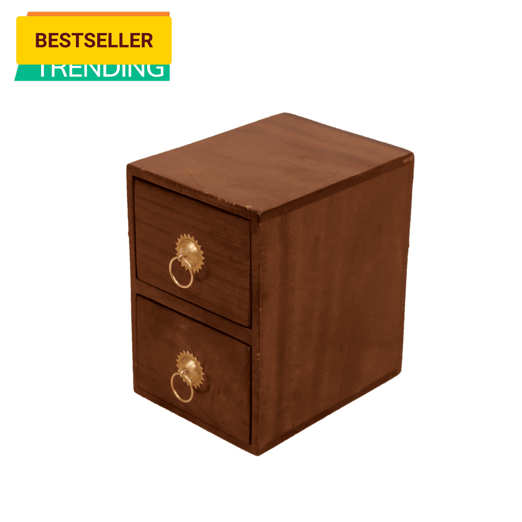 Remi Solid Wood 2 Drawer Mini Chest - Large - product image 4