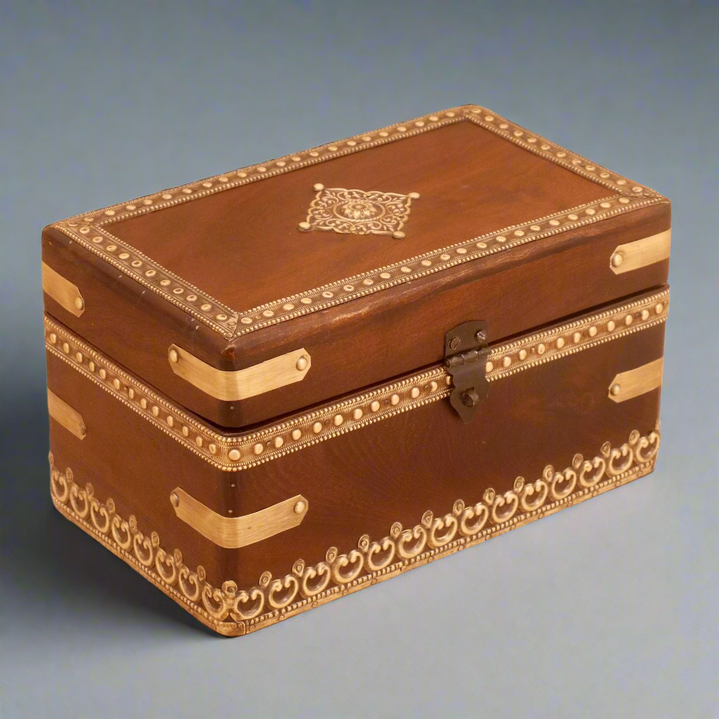 Seren Solid Wood Storage Box — view 5