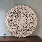 Wren Carved Wall Panel — view 1