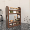 Evora Solid Wood Wall Shelf — view 1