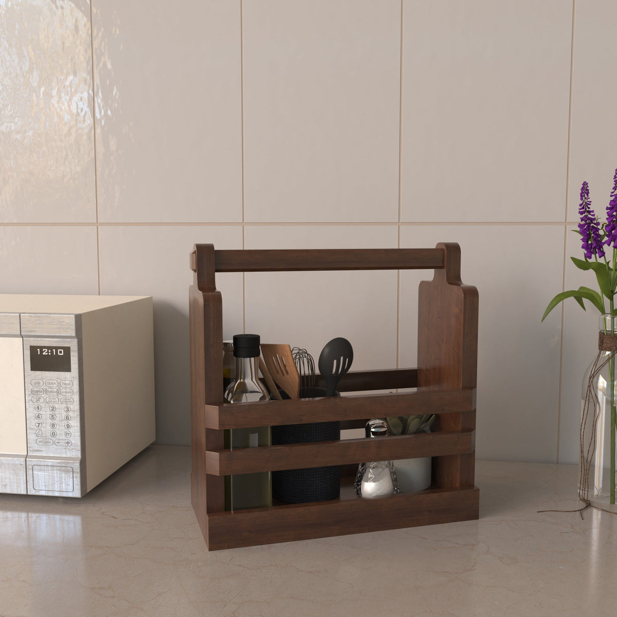 Arden Solid Wood Serving Tray — view 1