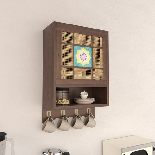 Aurelia Solid Wood Wall Cabinet — view 1