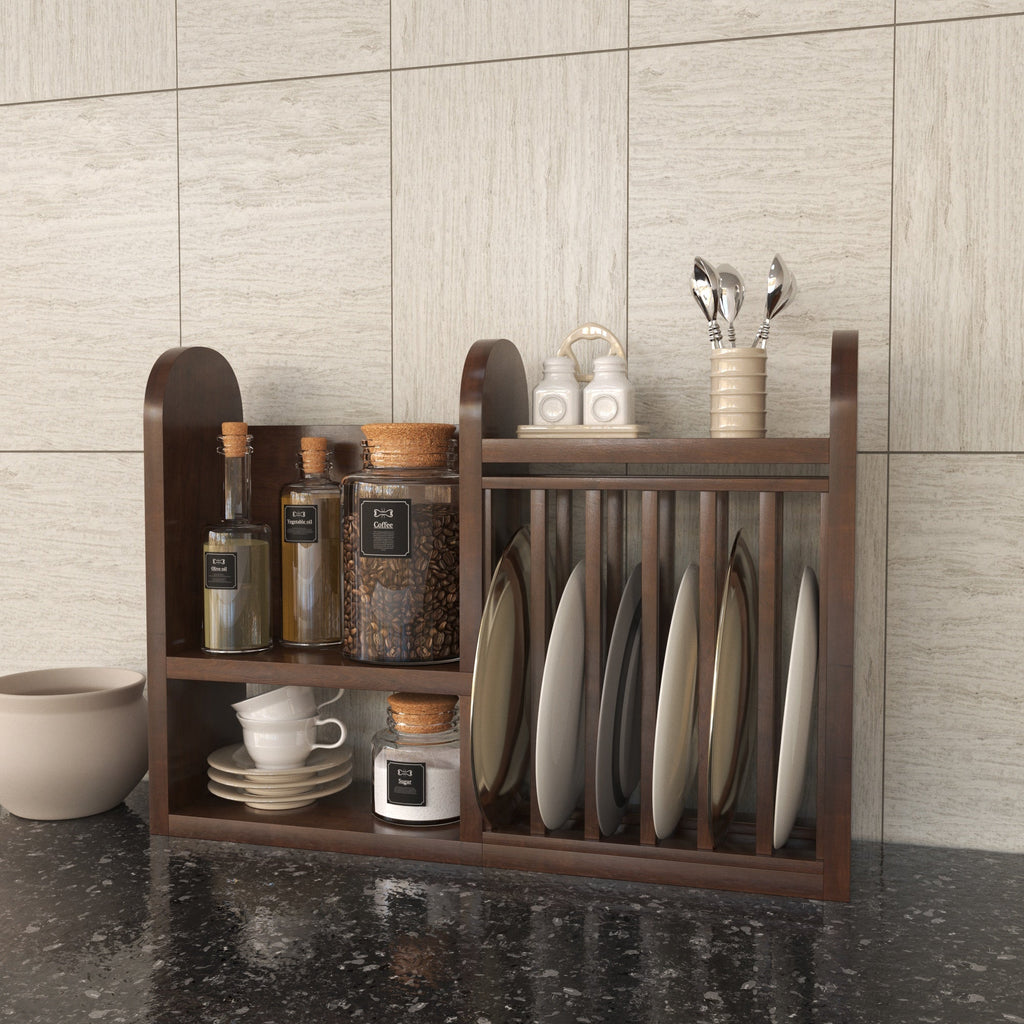 Giselle Solid Wood Wall Shelf — view 1