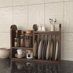 Giselle Solid Wood Wall Shelf — view 1