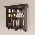 Freya Solid Wood Wall Shelf — view 1