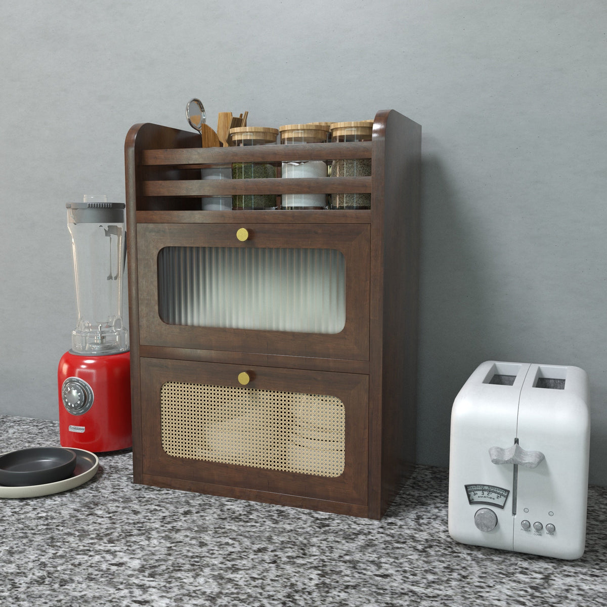 Aveline Solid Wood Wall Cabinet — view 1