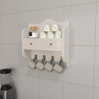 Estelle Solid Wood Wall Shelf — view 1