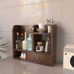 Gaia Solid Wood Wall Shelf — view 1
