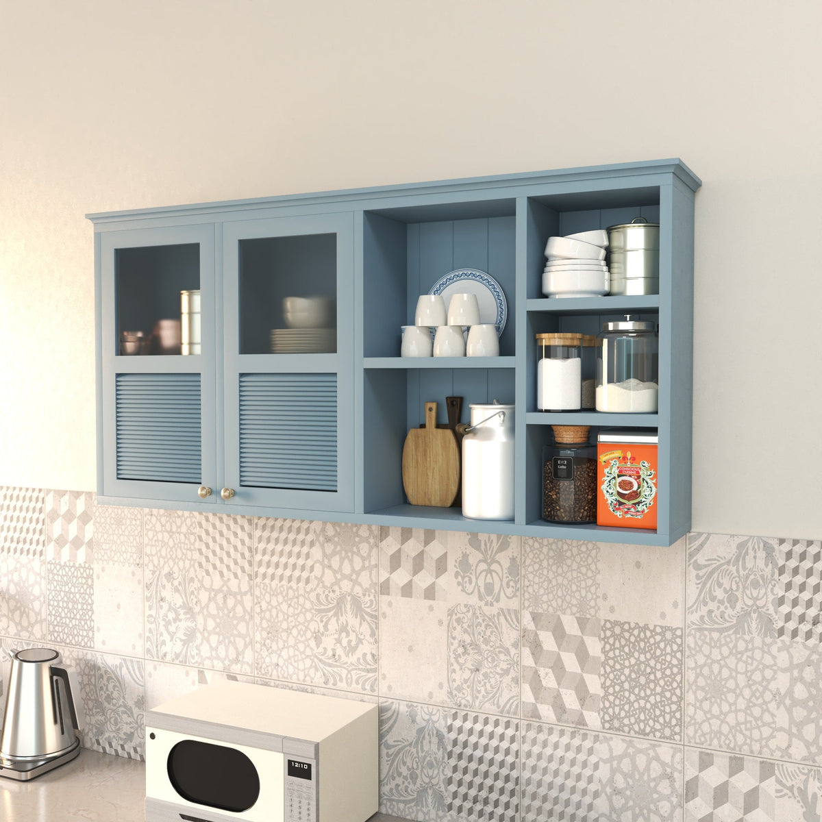 Arden Solid Wood Wall Cabinet — view 1