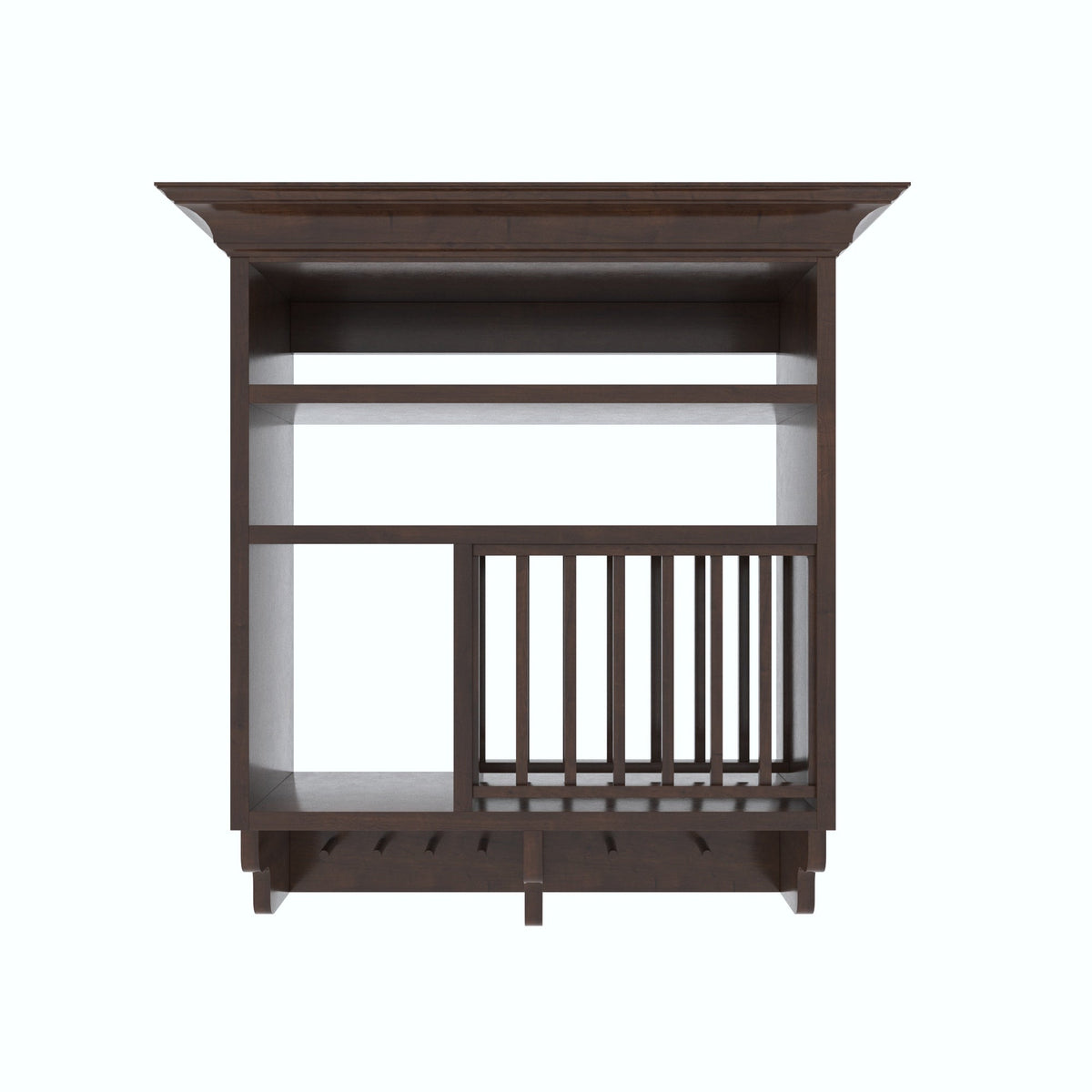 Freya Solid Wood Wall Shelf — view 2