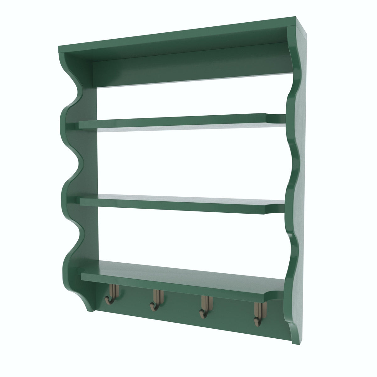 Flora Solid Wood Wall Shelf — view 2