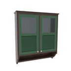 Arden Panelled Glass Panel Wardrobe — view 2