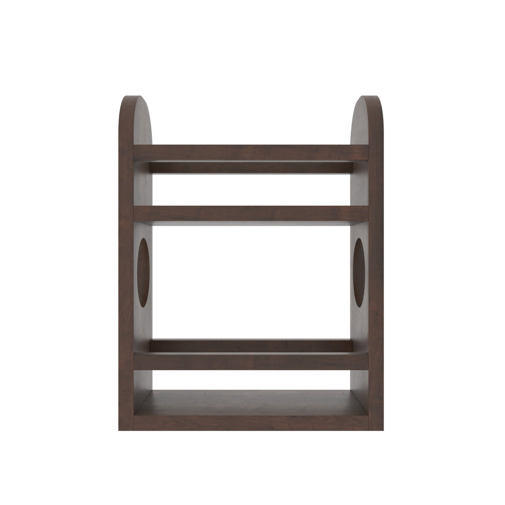 Evora Solid Wood Wall Shelf — view 2