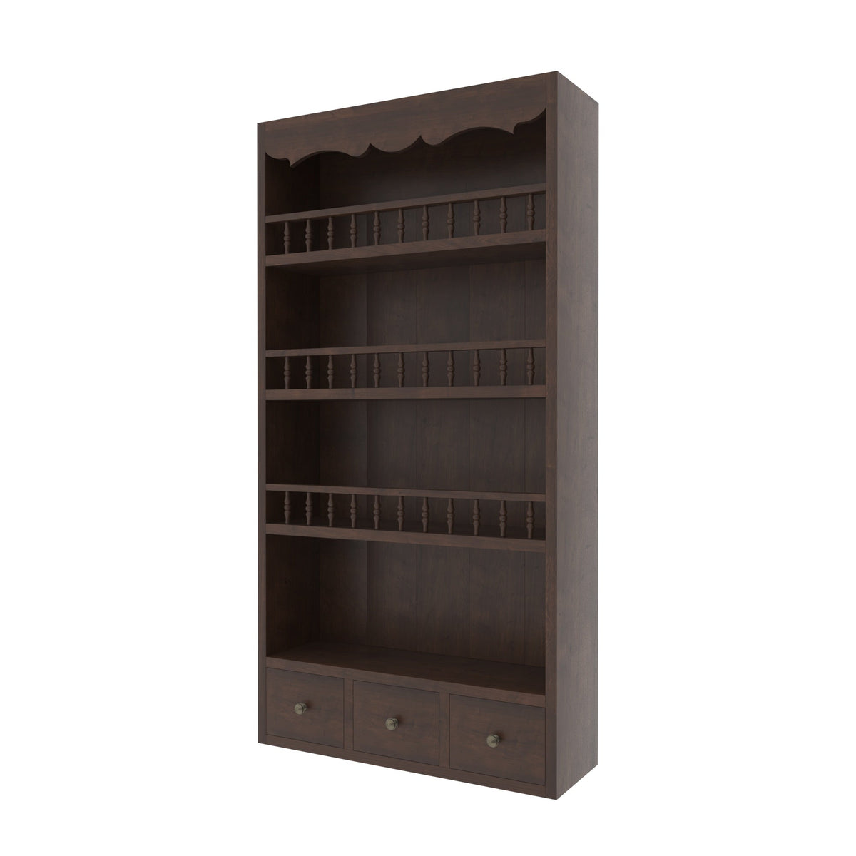 Fiora Solid Wood Wall Shelf — view 2