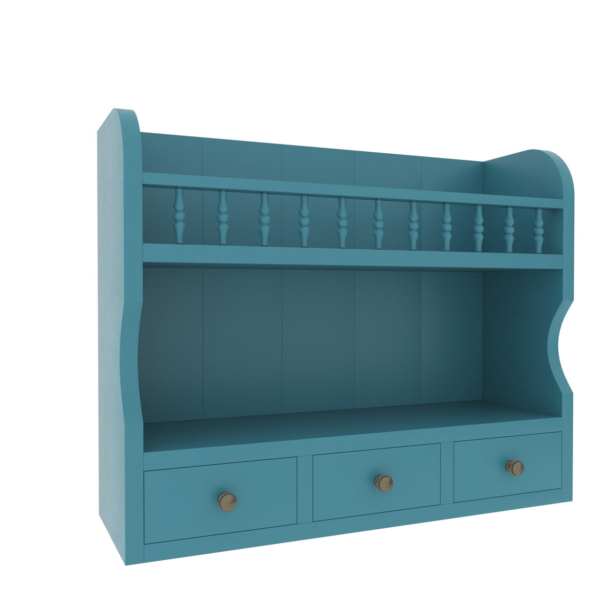 Emery Solid Wood Wall Shelf — view 2