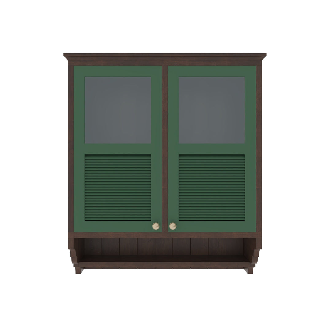 Arden Panelled Glass Panel Wardrobe — view 3