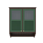 Arden Panelled Glass Panel Wardrobe — view 3